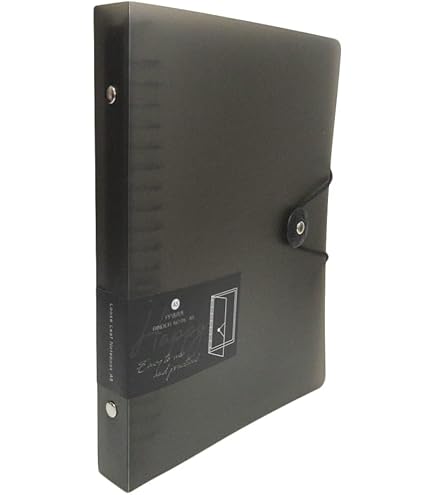 Amazon.co.jp: XIAOZHI レザーバインダー ポートフォリオ